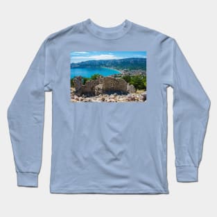 Baska Citadel Ruins, Krk Island, Croatia Long Sleeve T-Shirt